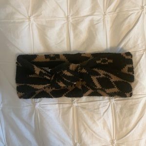 Free People Black and Tan Headband